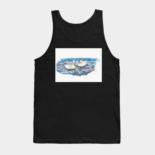 Puddle Ducks Tank Top by MagsWilliamson